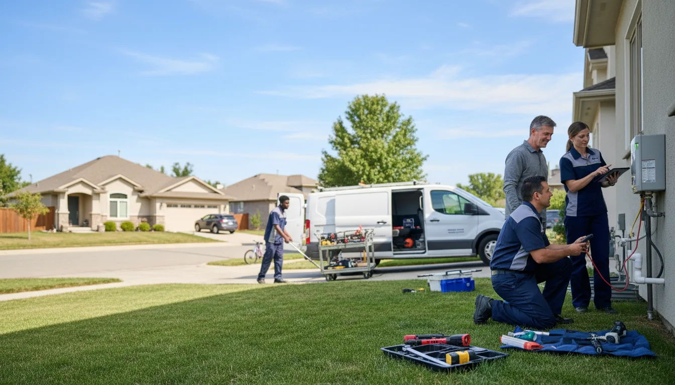 Tankless water heater service in Milledgeville, OH
